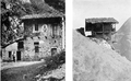 Peasant shacks in Northern Italy circa 1910s